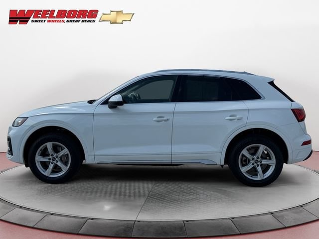 Used 2021 Audi Q5 Premium with VIN WA1AAAFY9M2005707 for sale in New Ulm, Minnesota