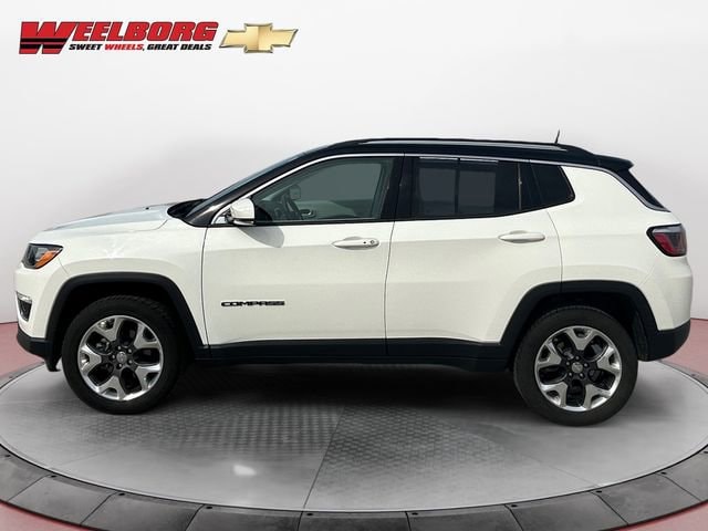 Used 2019 Jeep Compass Limited with VIN 3C4NJDCB6KT668625 for sale in New Ulm, Minnesota