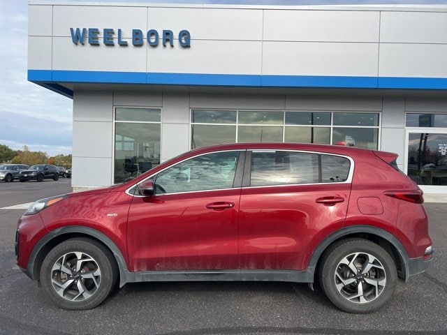 Used 2021 Kia Sportage LX with VIN KNDPMCAC0M7881812 for sale in New Ulm, Minnesota