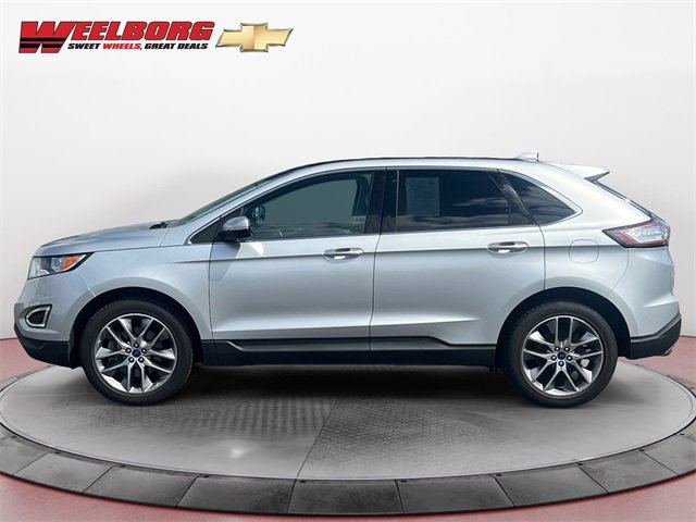 Used 2015 Ford Edge Titanium with VIN 2FMTK4K9XFBB77474 for sale in New Ulm, Minnesota
