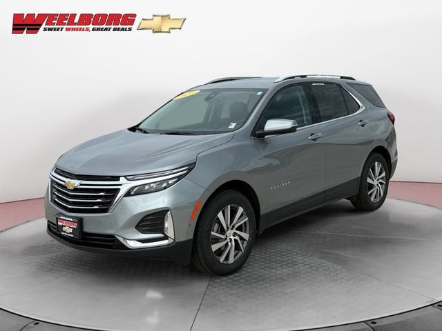 Used 2023 Chevrolet Equinox Premier with VIN 3GNAXXEG0PL209886 for sale in New Ulm, Minnesota
