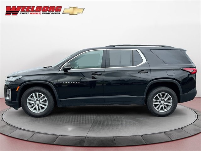 Used 2022 Chevrolet Traverse 1LT with VIN 1GNEVGKW3NJ177961 for sale in New Ulm, Minnesota