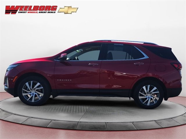 Certified 2023 Chevrolet Equinox Premier with VIN 3GNAXXEG8PL136671 for sale in New Ulm, Minnesota