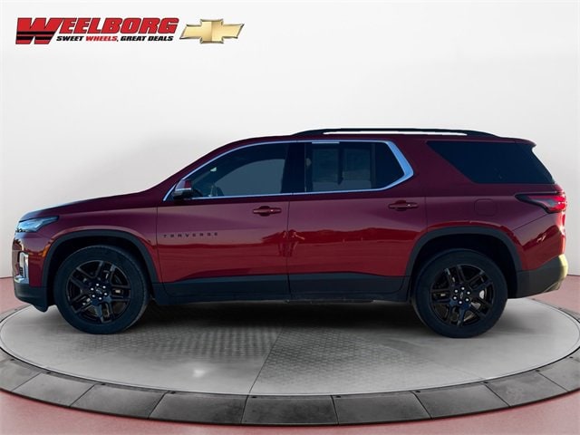 Used 2023 Chevrolet Traverse 3LT with VIN 1GNEVHKW1PJ123597 for sale in New Ulm, Minnesota