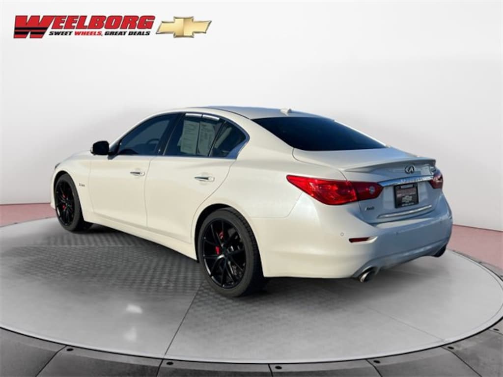 Used 2016 INFINITI Q50 3.0t Red Sport 400 Sedan