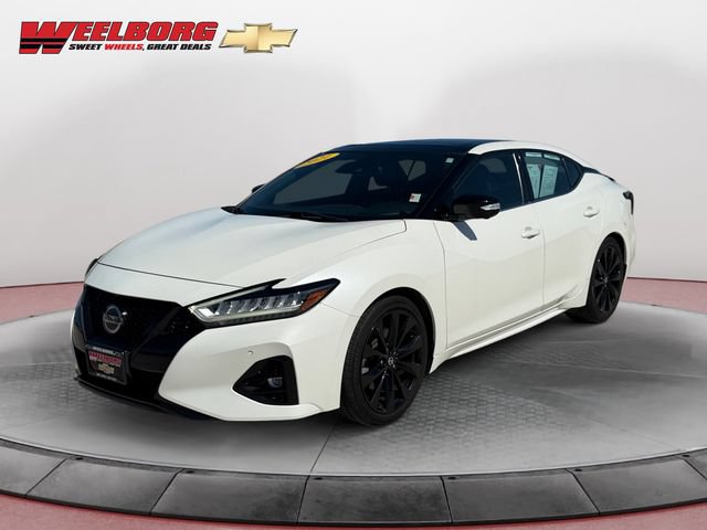 Used 2021 Nissan Maxima SR with VIN 1N4AA6EV2MC504696 for sale in New Ulm, Minnesota