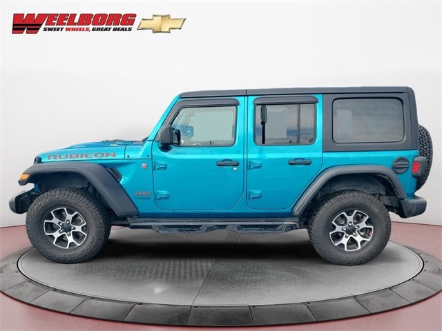 Used 2020 Jeep Wrangler Unlimited Rubicon with VIN 1C4HJXFNXLW105268 for sale in New Ulm, Minnesota