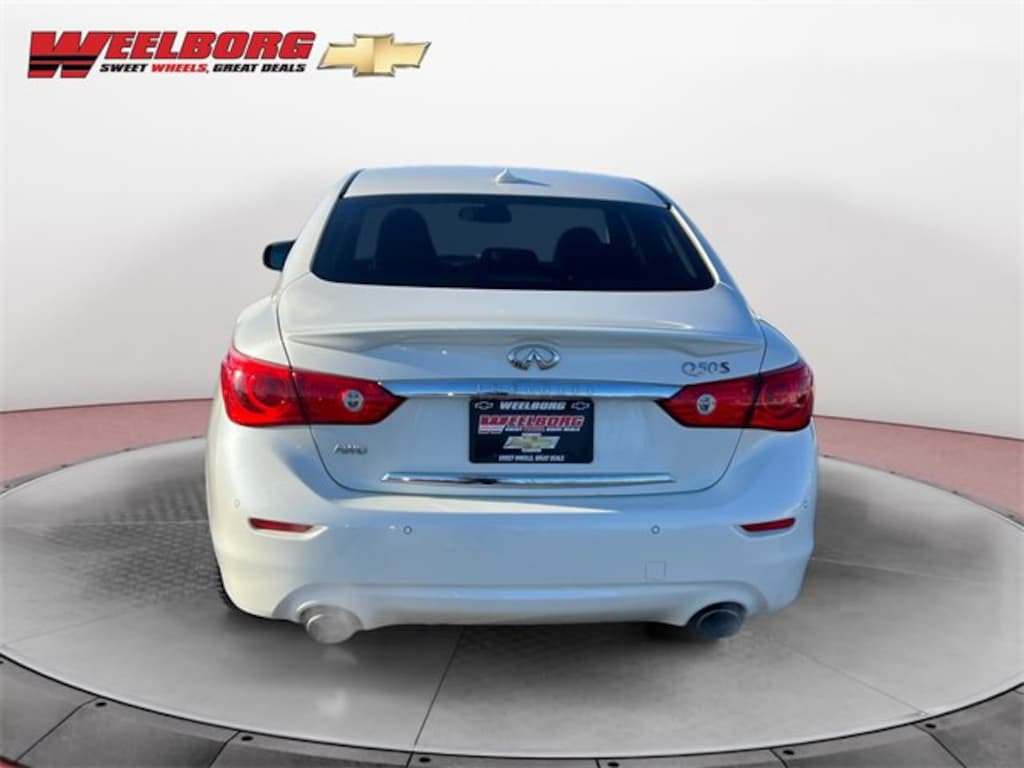 Used 2016 INFINITI Q50 3.0t Red Sport 400 Sedan