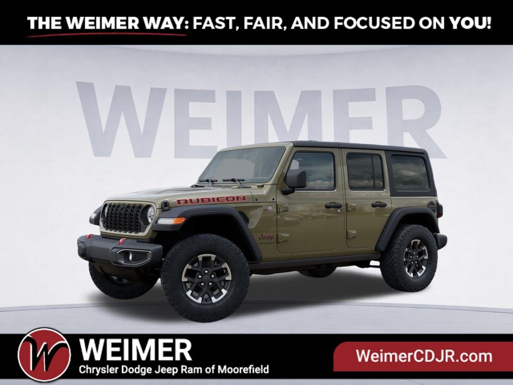 New 2025 Jeep Wrangler Rubicon Sport Utility