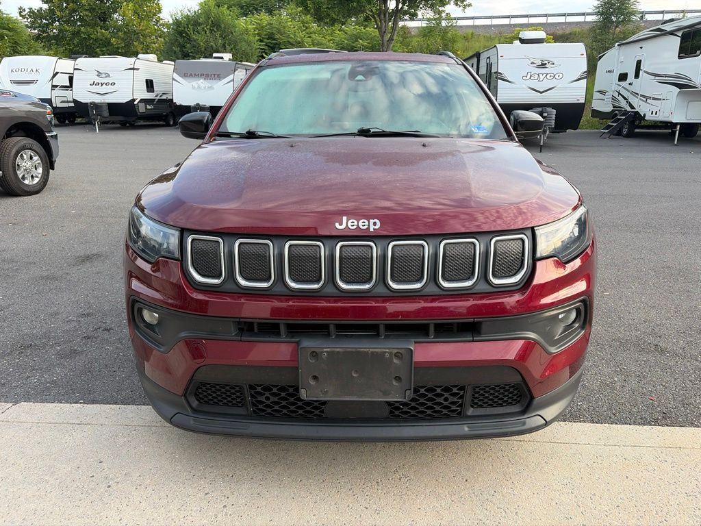 Used 2022 Jeep Compass Latitude with VIN 3C4NJDBBXNT181420 for sale in Moorefield, WV