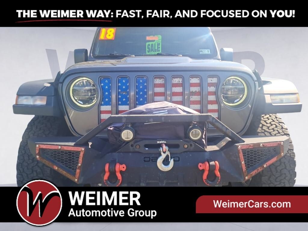Used 2018 Jeep Wrangler Unlimited Rubicon 4x4 SUV