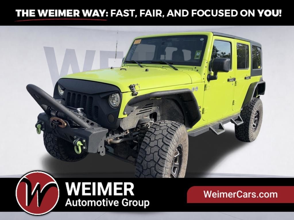 Used 2017 Jeep Wrangler JK Unlimited Sport 4x4 SUV