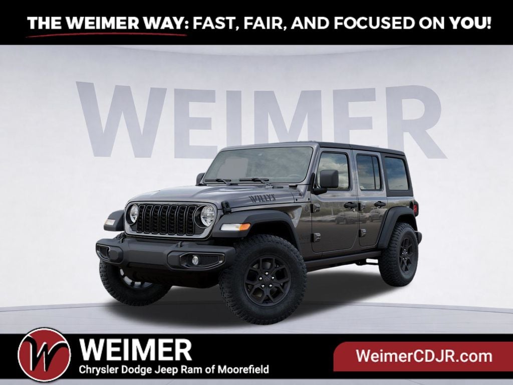 New 2026 Jeep Wrangler Willys Sport Utility