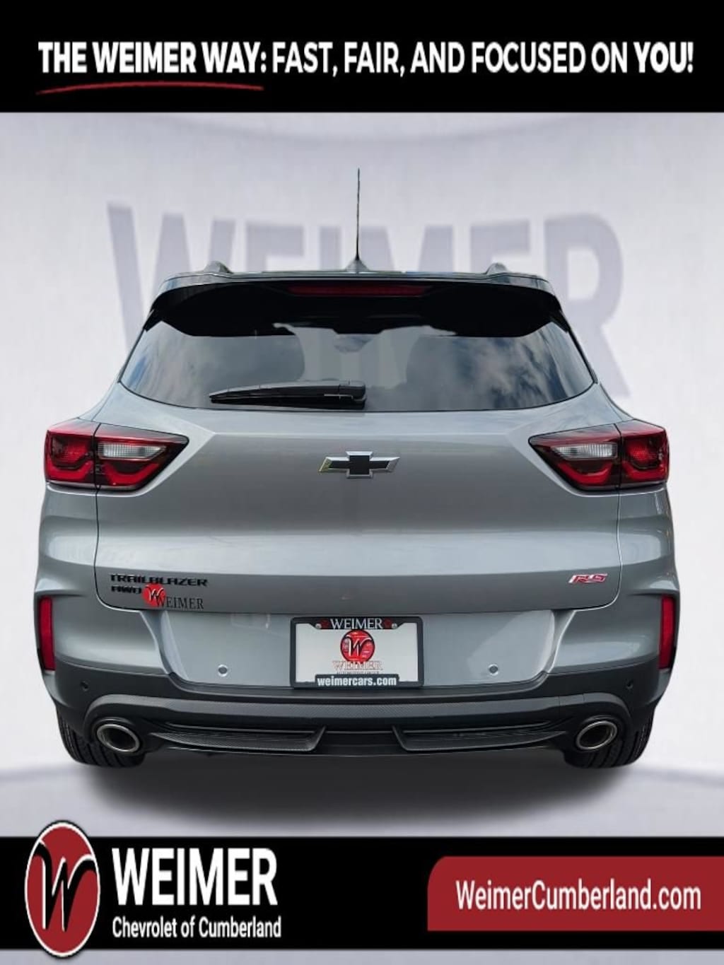 New 2026 Chevrolet Trailblazer RS SUV