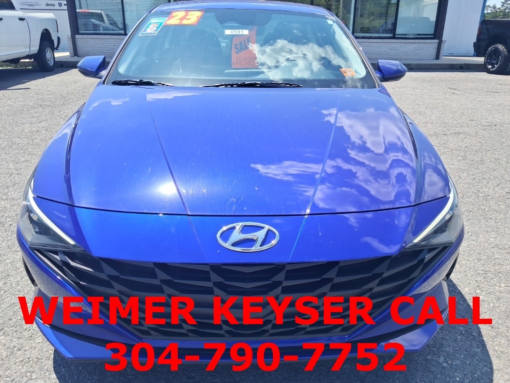 Used 2023 Hyundai Elantra SEL with VIN KMHLM4AG3PU581495 for sale in Keyser, WV