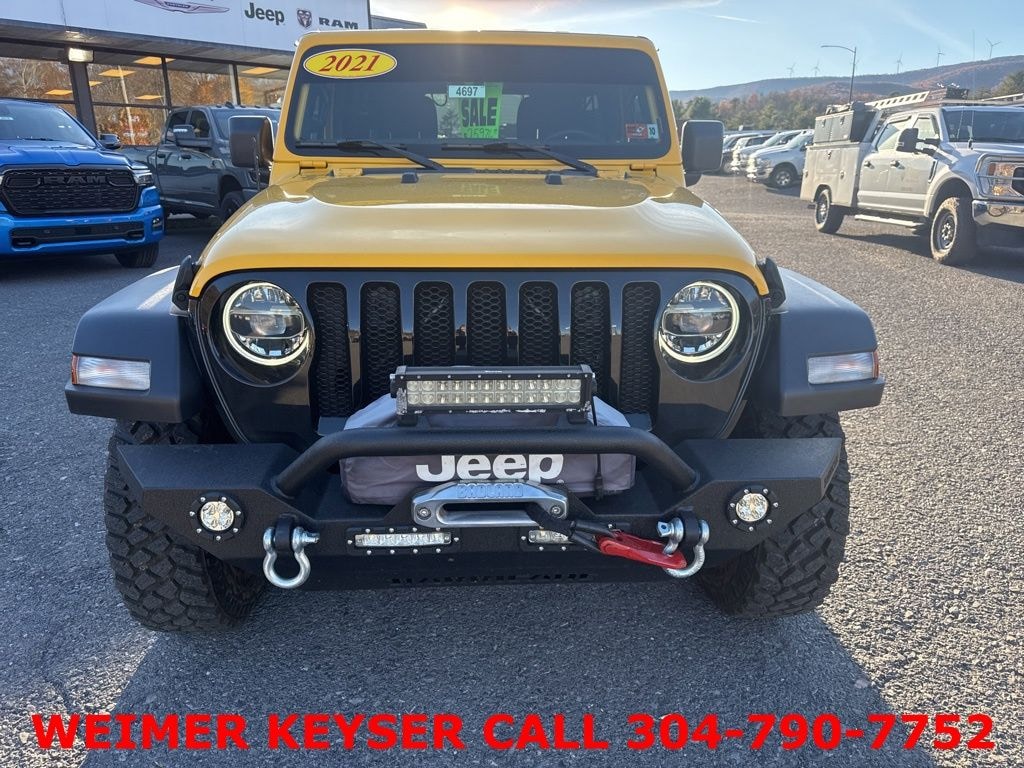 Used 2021 Jeep Wrangler Unlimited Willys SUV