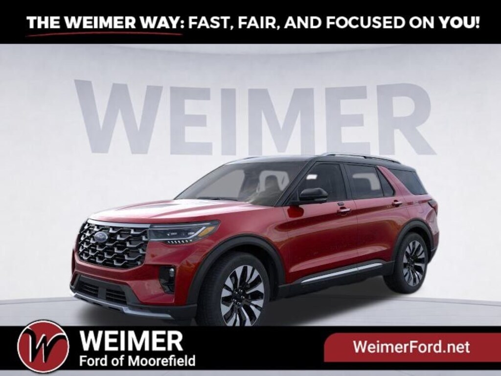 New 2026 Ford Explorer Platinum SUV