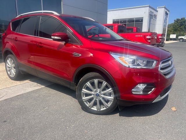 Used 2018 Ford Escape Titanium with VIN 1FMCU9J94JUD01072 for sale in Moorefield, WV