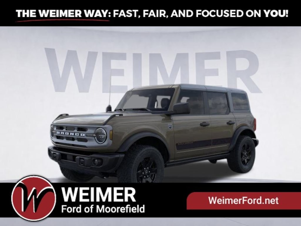 New 2025 Ford Bronco Big Bend SUV