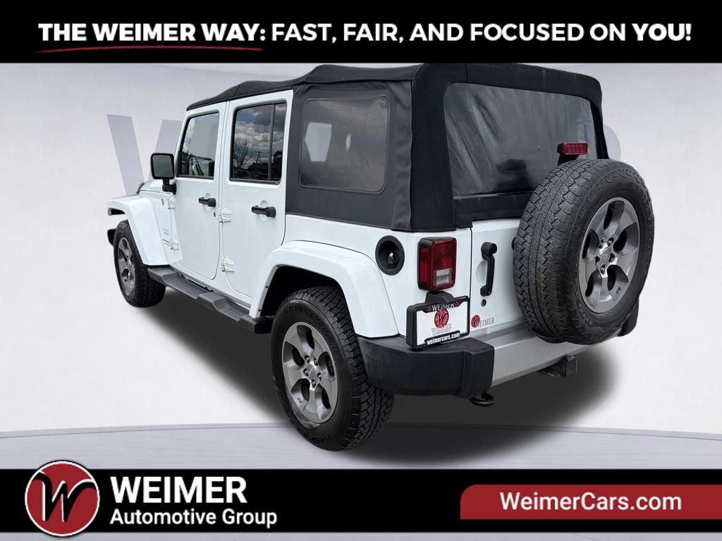 Used 2017 Jeep Wrangler Unlimited Sahara SUV
