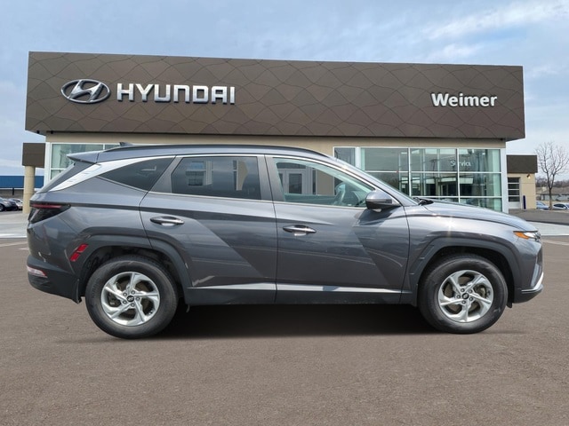 Used 2022 Hyundai Tucson SEL with VIN KM8JBCAE8NU065569 for sale in Morgantown, WV