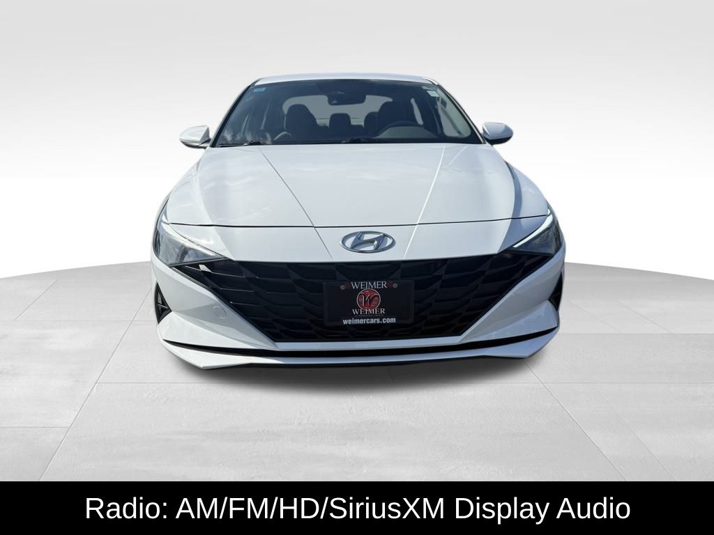 2023 Hyundai Elantra Hybrid Blue photo 2