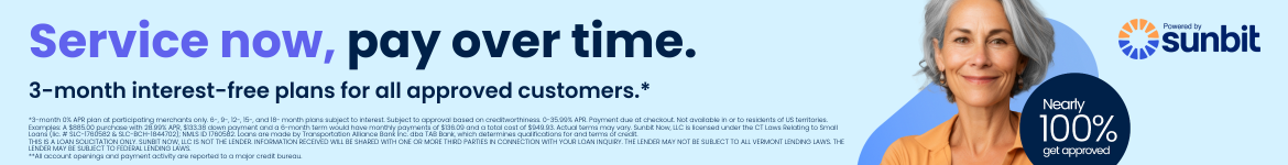 Service now, pay over time with Sunbit at Weimer Hyundai