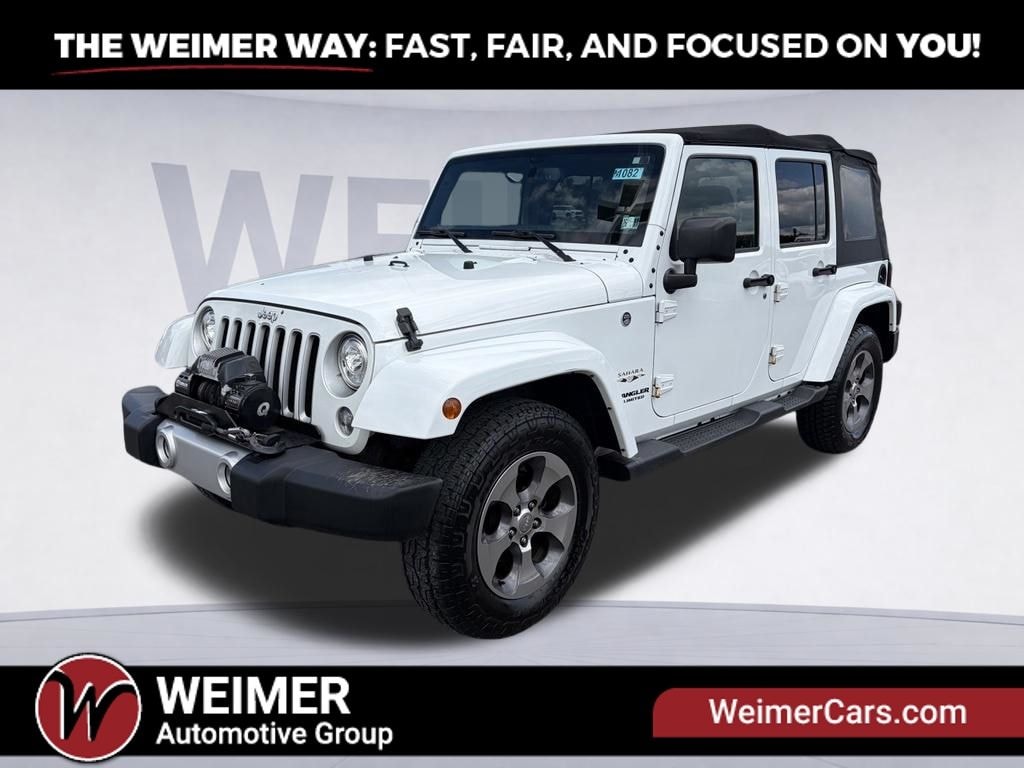 Used 2017 Jeep Wrangler Unlimited Sahara SUV