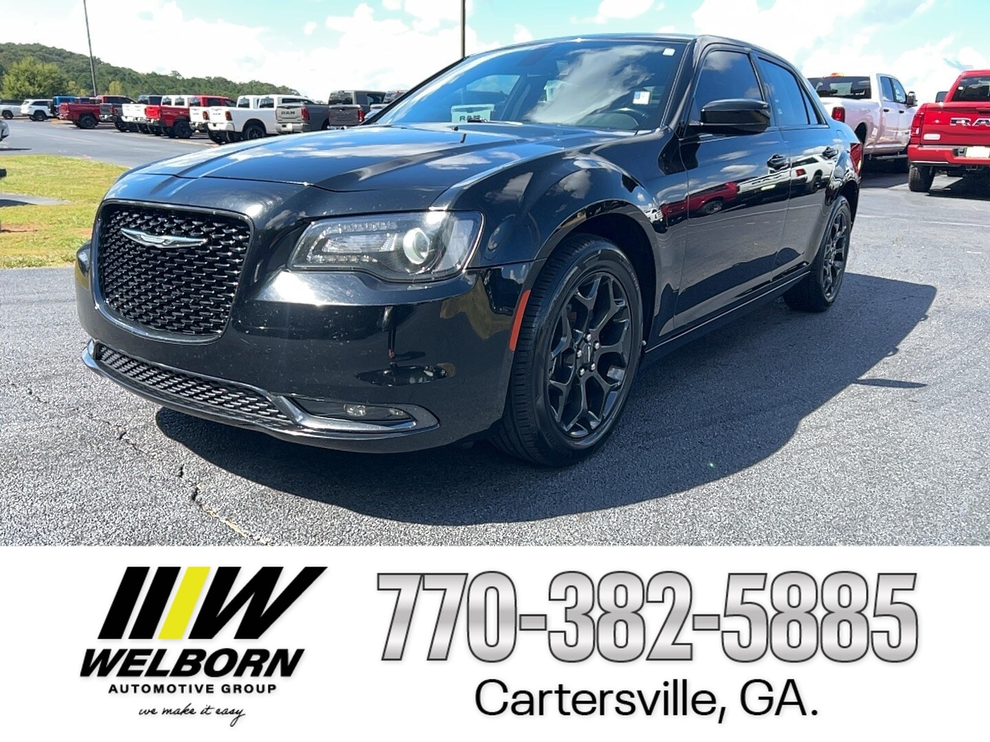 Used 2019 Chrysler 300 S with VIN 2C3CCAGGXKH648851 for sale in Cartersville, GA