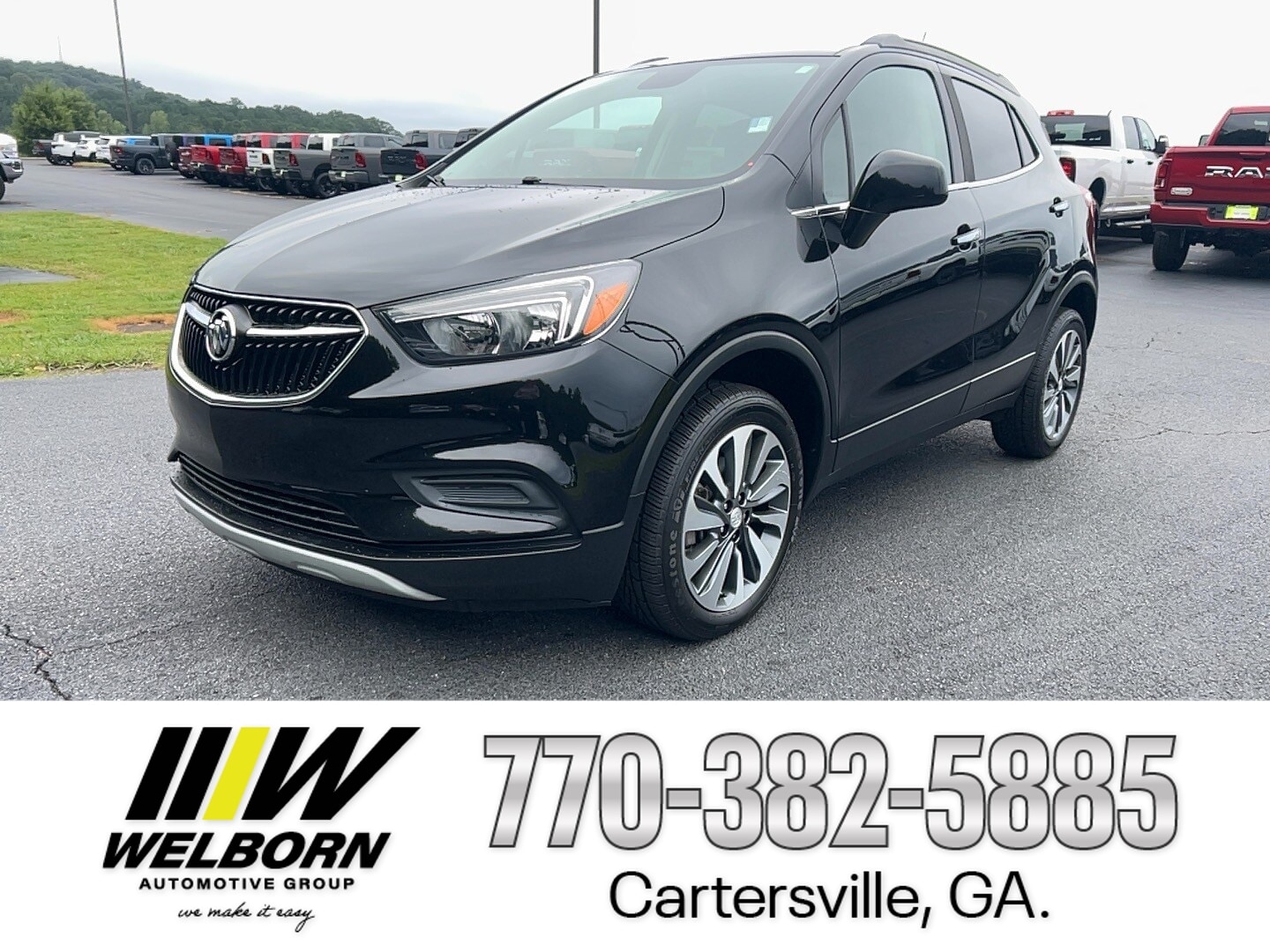 Used 2022 Buick Encore Preferred with VIN KL4CJASMXNB512452 for sale in Cartersville, GA