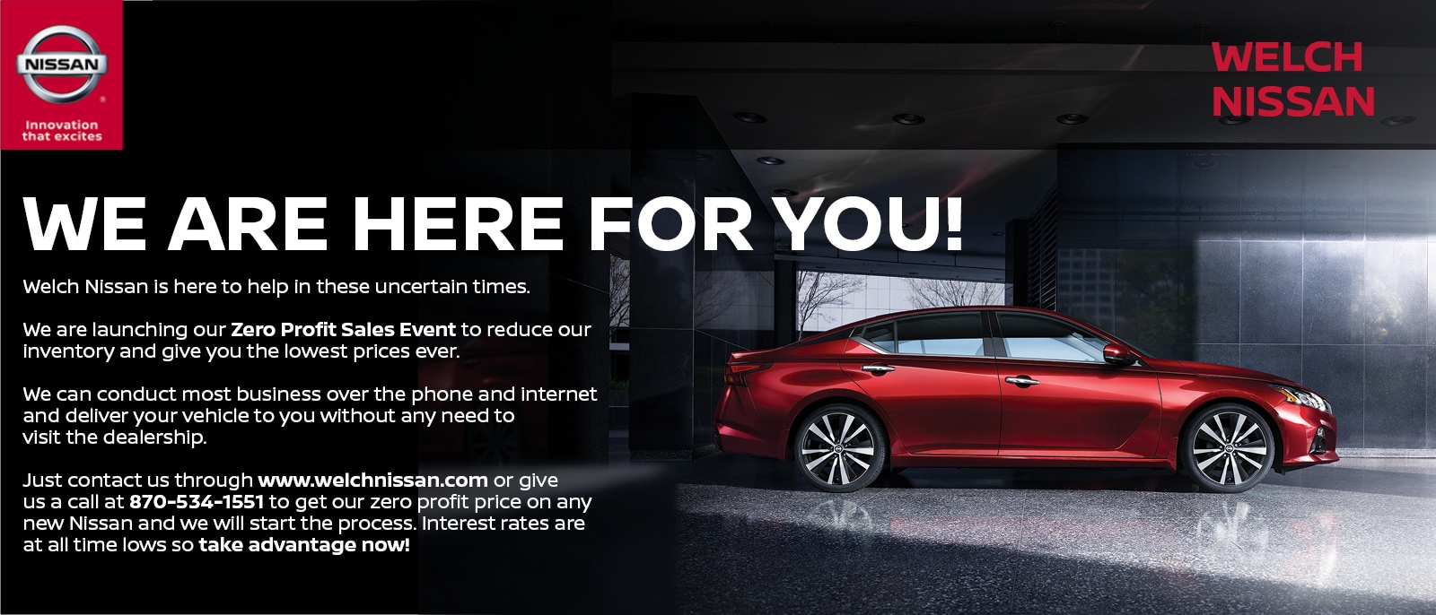 Nissan Dealer Serving Pine Bluff Welch Nissan