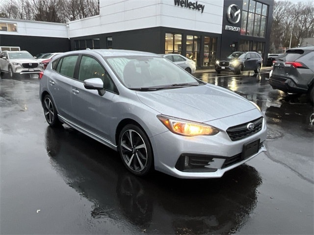 Used 2021 Subaru Impreza Sport with VIN 4S3GTAL68M3704608 for sale in Wellesley, MA