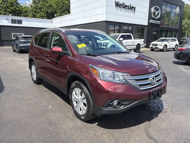 Used 2014 Honda CR-V EX-L with VIN 5J6RM4H72EL091809 for sale in Wellesley, MA