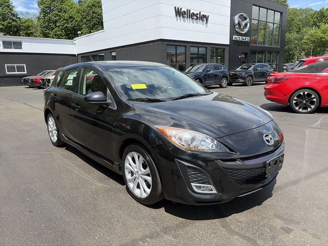 Used 2011 Mazda MAZDA3 s Sport with VIN JM1BL1K65B1497535 for sale in Wellesley, MA