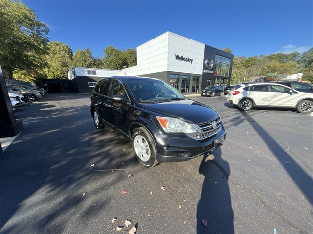 Used 2010 Honda CR-V EX-L with VIN 5J6RE4H70AL007185 for sale in Wellesley, MA