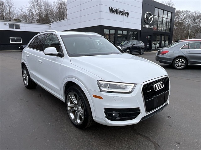 Used 2015 Audi Q3 Prestige with VIN WA1GFCFS5FR010349 for sale in Wellesley, MA