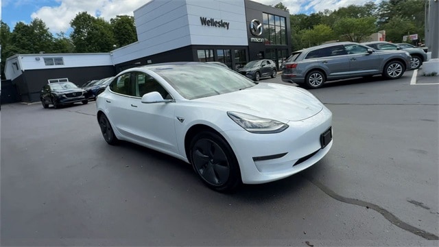 Used 2020 Tesla Model 3 Base with VIN 5YJ3E1EA9LF783606 for sale in Wellesley, MA