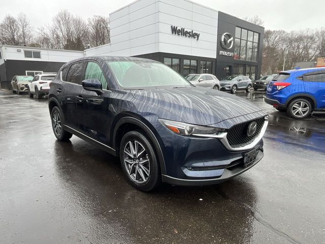 Used 2018 Mazda CX-5 Grand Touring with VIN JM3KFBDM8J0350257 for sale in Wellesley, MA