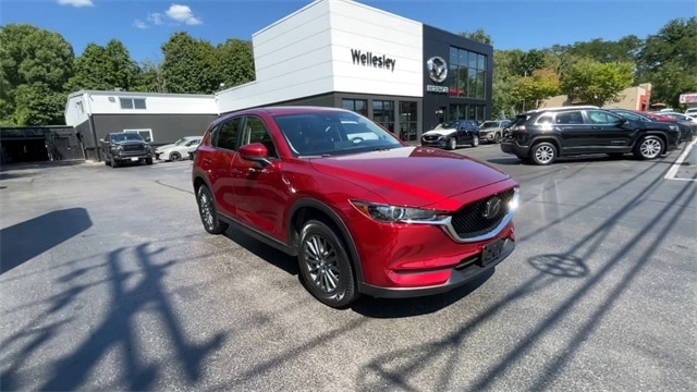 Certified 2021 Mazda CX-5 Touring with VIN JM3KFBCM3M1338307 for sale in Wellesley, MA