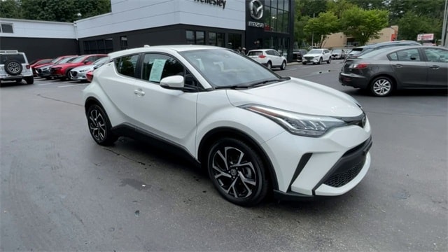 Used 2020 Toyota C-HR XLE with VIN NMTKHMBX8LR114170 for sale in Wellesley, MA