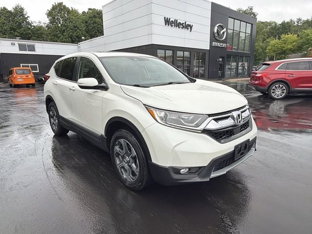 Used 2017 Honda CR-V EX-L with VIN 5J6RW2H84HL062758 for sale in Wellesley, MA