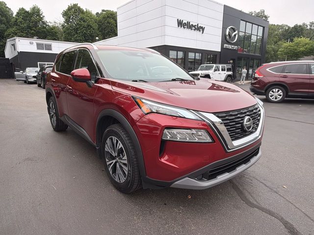 Used 2021 Nissan Rogue SV with VIN 5N1AT3BB4MC846076 for sale in Wellesley, MA