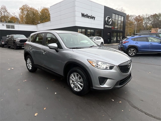 Used 2015 Mazda CX-5 Sport with VIN JM3KE2BE9F0473961 for sale in Wellesley, MA