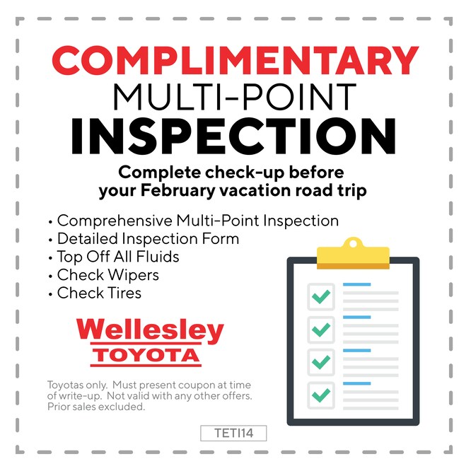 MA Toyota Service Coupons Wellesley Toyota Service