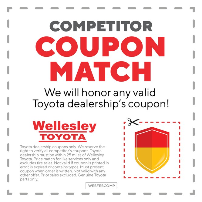 Ma Toyota Service Coupons Wellesley Toyota Service