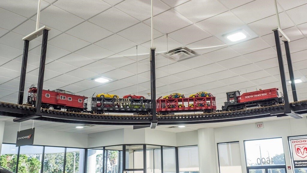 Wells Motor Company train at Wells Chrysler Jeep Dodge in ...
