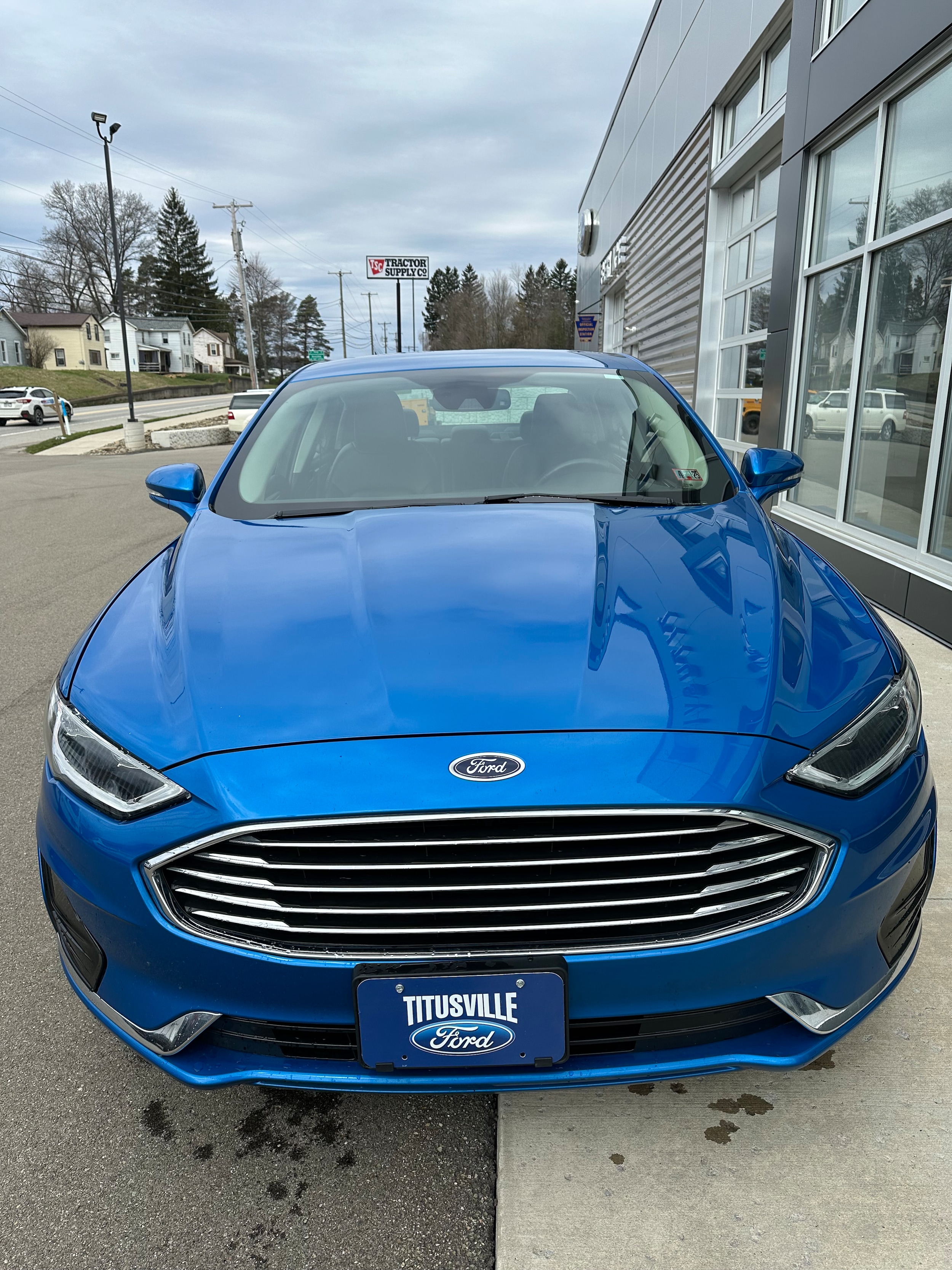 Used 2020 Ford Fusion SEL with VIN 3FA6P0CD0LR192745 for sale in Titusville, PA