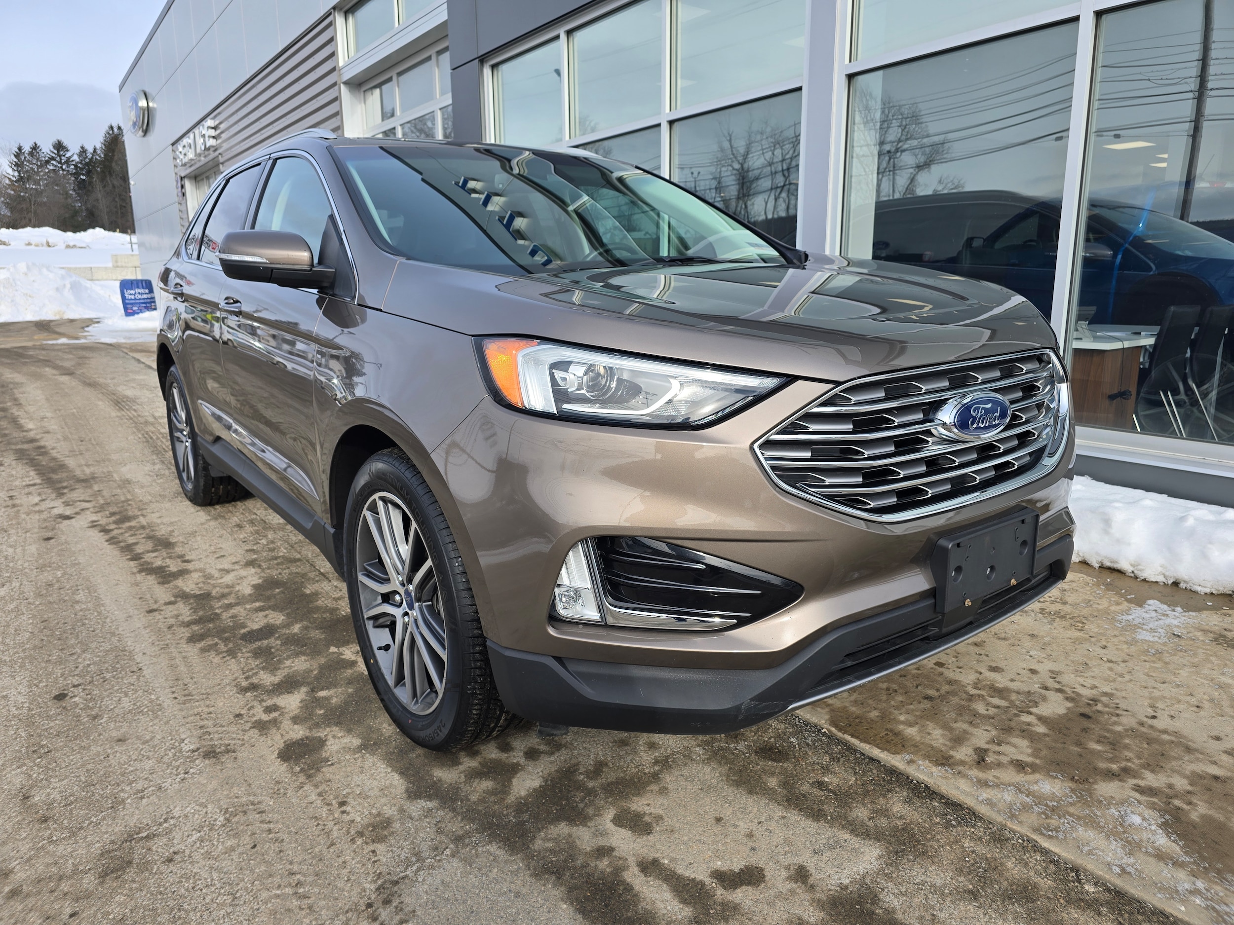 Used 2019 Ford Edge Titanium with VIN 2FMPK3K96KBC15921 for sale in Titusville, PA