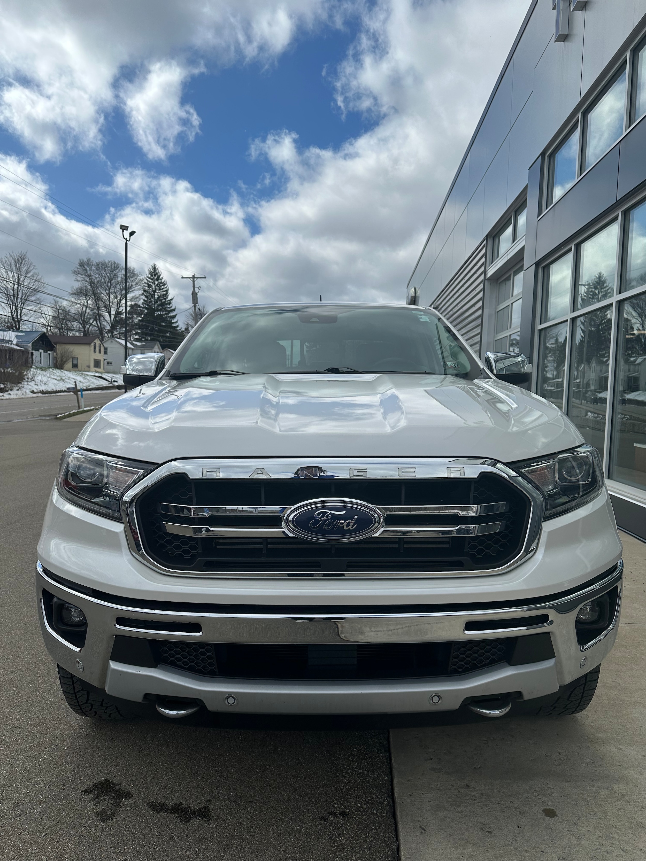 Used 2019 Ford Ranger Lariat with VIN 1FTER4FH7KLA93598 for sale in Titusville, PA