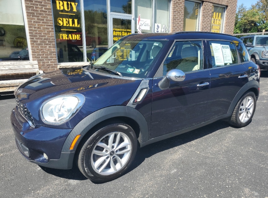 Used 2012 MINI Countryman Countryman S with VIN WMWZC5C52CWL58752 for sale in Titusville, PA